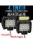 1 Adet 7 Inç Tarzı LED Combo Çalışma Işıkları Bar Spot Off-Road Sürüş Spot Sel Sis Lambası Kamyon Tekne Suv Için 12V 24V Atv Için Far (Yurt Dışından) 2