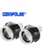 L-Gümüş Kasa-Sarı Stil 1 Parça Gtl H4 H7 Için 2.5 Inç Evrensel Bi Xenon Hıd Motosiklet Araba Far Projektör Len Yükseltme Melek Gözler Projektör Lens Drl (Yurt Dışından) 2