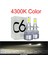 H8 Stili 4300K Oto LED Buz Ampul Için LED Far Araba LED Işık H4 H8 H Hb3 Bh4 H1 Otomobil Diyot Lambaları LED Ampul H7 Sis Lambası (Yurt Dışından) 1
