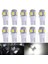 Beyaz Katur T10 W5W LED Ampul 5 Smd LED Beyaz Mavi Kırmızı Sarı Yeşil Süper Parlak Kama Işıklar Ampuller Lambalar 12V Md (Yurt Dışından) 1