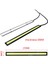 2 Parça Tarzı Beyaz Evrensel 17CM Araba LED Işık Çubuğu Şerit Koçanı Gündüz Çalışan Dış Işıklar Oto Su Geçirmez Araba Styling Drl Barra LED Lamba 12V (Yurt Dışından) 4