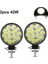 2 Adet 42W Sis Lambası Stili Nlpearl Araba LED Çalışma Işık Çubuğu Spot LED Bar Offroad 12V 24V LED Işık Çubuğu Kamyon Off Road 4x4 4WD Suv Atv LED Sis Lambası (Yurt Dışından) 1