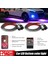 Ses 60CM 90CM 4x Araba Underglow Esnek Şerit LED Uzaktan App Kontrolü Rgb LED Şerit Otomobil Şasi Tüp Altı Gövde Sistemi Neon Işık Altında (Yurt Dışından) 4