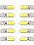 6500K Tarzı 3 Parça Lot Silikon Jel Cob LED Araba Işık 12V T10 W5W Kama Yan Park Okuma Ampul Sinyal Lambası Gümrükleme Kapı Işığı 12 Smd Chi (Yurt Dışından) 4