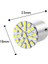 1157 BAY15D Stili Sarı 1156 Ba BAY15D P21W 22SMD Beyaz Araba LED Fren Dönüş Işık Park Lambası Otomatik LED Yedekleme Kama Lambası Kuyruk Plaka Ampul (Yurt Dışından) 3
