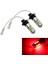 H3 Stili Kırmızı 2 Adet H3 W5W 6500K Beyaz 25W Md Yüksek Güç LED Sis Işık Far Lambaları Ampul Lens Dc 12V Araba Işık (Yurt Dışından) 1