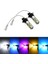 H3 Stili Kırmızı 2 Adet H3 W5W 6500K Beyaz 25W Md Yüksek Güç LED Sis Işık Far Lambaları Ampul Lens Dc 12V Araba Işık (Yurt Dışından) 2