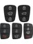 Kırmızı Stil Yedek 3 Düğme Uzaktan Anahtarlık Durumda Lastik Pedi Hyundai I10 I20 I30 IX35 Kia K2 K5 Rio Sportage Flip Anahtar Yeni Parçalar (Yurt Dışından) 2