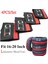 4 Adet Kırmızı 16-20 Inç Tarzı Su Geçirmez Evrensel ve Yedek Lastik Kılıfı Polyester Araba Lastikleri Saklama Çantası Taşıyıcı Oto Lastik Tekerlek Koruyucu Toz Geçirmez (Yurt Dışından) 1