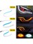 30CM Tarzı Beyaz Sarı W Gündüz Koşu Şerit LED Dönüş Sinyali Evrensel Yumuşak Tüp Far Şeridi LED Dönüş Sinyali Işık Araba Aksesuarları (Yurt Dışından) 2