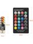 Bir Set Rgb Ampul 2020 LED W5W T10 Rgb Gümrükleme Işığı Yeni Evrensel Araba Rgb Cob 12SMDS Uzaktan Kumandalı Renkli Çok Modlu Araba Ampulleri (Yurt Dışından) 5