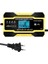 Sarı Ab Fiş Stili 12V 10AV 5A Tam Otomatik Araba Akü Şarj Cihazı 7 Aşamalı Akıllı Hızlı Şarj Darbe Onarım Agm Jel Islak Kurşun Asit LCD Ekran (Yurt Dışından) 1