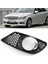 Çift ​​tarzı 1 Çift Ön Tampon Kapak Grille Mercedes Benz C-Class W204 Sis Işık Lambası Grill Çerçeve Çerçeve Oto Aksesuarları (Yurt Dışından) 4