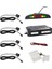 4 Sensör Stili 300 Kırmızı Eunavi 1 Takım Oto Parktronic LED Park Sensörü Kiti Sensörleri Tüm Arabalar Için Ters Yardım Yedekleme Radar Monitör Sistemi (Yurt Dışından) 4