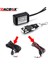 1VS1 Dt Kablolama Kiti Stili LED Işık Çubuğu Kablosuz Uzaktan Kumanda Anahtarı Kiti Dc 12V Araba LED Bar Çalışma Işığı Spot Işığı Tel Seti Kamaz Uaz Atv Off-Road 4x4 (Yurt Dışından) 2