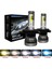 H8 Stili 2side 12000K Buz Muxall Araba Far Ampul H7 H4 H11 H Hb2 Hb3 Hb4 12V Lmk Turbo LED Lamba Işıkları Oto Far Kiti (Yurt Dışından) 2