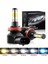 H9 Stili 2 Taraf 12000K 2 Adet H1 H3 H4 H7 H8 H11 Hb Hb LED Araba Farları Mw Lm Araba Sis Ampulleri Otomobiller Oto Lambası (Yurt Dışından) 4