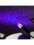 Mavi Arabada Yıldızlı Gökyüzü Tavan Arka Işık Galaxy Star Projektör LED Araba Işıkları Iç Gökyüzü Işık Galaxy Işık Projektör USB LED Işık (Yurt Dışından) 2