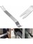 18CM Kit Trim Kapı Klipsi Paneli Dashboard Ses Radyo Iç Onarım Temizleme Aracı Metal Gümüş Renk Araba Temizleme Gözetleme Aracı (Yurt Dışından) 2