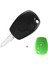 Silikon Kılıf 3 Stili ile Keyyou 2 Düğme Araba Uzaktan Anahtar Kutu Kabuk Fob Renault Duster Clio Dacıa 3 Twingo Logan Sandero Modus NE72 Kesilmemiş Bıçak (Yurt Dışından) 1