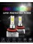H8 Stili 6000K 4yan Des LED Mını Araba Far Lambası H11 Ampuller H7 H8 H9 Farlar Kiti Hb Hbk Sis Farı 12V LED Lamba Lm (Yurt Dışından) 3