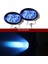 2 Adet 2d Mavi Tarzı Braveway Araba Motosiklet Kamyon Traktör Römork Için LED Farlar Suv Atv Off-Road LED Çalışma Işığı 12V 24V Sis Lambası (Yurt Dışından) 1