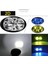 2 Adet 2d Mavi Tarzı Braveway Araba Motosiklet Kamyon Traktör Römork Için LED Farlar Suv Atv Off-Road LED Çalışma Işığı 12V 24V Sis Lambası (Yurt Dışından) 3