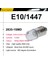 12V Dc Stili Beyaz 4 Adet E10 3V 6V 12V 24V Beyaz LED Ampul Minyatür Vida Yükseltme Lambası Değiştirme El Feneri Torch Bisiklet Dıy Çalışma Mini Işık (Yurt Dışından) 5