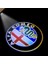 No.4 Boyutu 2 Adet Yeni Moda LED Araba Kapısı Karşılama Işığı Logo Projektör Alfa Romeo Giulia Giulietta Mito Stelvio Brera Için (Yurt Dışından) 1