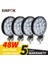 27W 2 Adet Tarzı Araba LED Çalışma Işığı Md 27 Watt 48 Watt Dc Volt Parlak Sel Spotları Kamyon 4x4 4WD (Yurt Dışından) 4