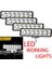 2 Adet Stil Lightbar 18W 6ınch Otomatik LED Çalışma Işığı Bölmeleri Tek Sıralı Spot Sürüş Işığı Sis Lambası Tekne Işığı Atv Araba Kamyon Off Road (Yurt Dışından) 2