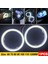 Pc Kapak Stili ile 70 mm LED Angel Eyes Ampul Halo Halka Lamba Araba Gündüz Çalışan Işık Drl Sis Lambası DC12V Şekillendirici Işık Dekoratif Işıklar mm (Yurt Dışından) 1