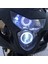Pc Kapak Stili ile 70 mm LED Angel Eyes Ampul Halo Halka Lamba Araba Gündüz Çalışan Işık Drl Sis Lambası DC12V Şekillendirici Işık Dekoratif Işıklar mm (Yurt Dışından) 5