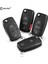 4 Düğme Keyyou Flip Fob Araba Uzaktan Anahtar Kabuk Kılıf Vw Volkswagen Passat Jetta Golf Beetle Düğmeleri Fit CR1616 (Yurt Dışından) 2