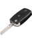 4 Düğme Keyyou Flip Fob Araba Uzaktan Anahtar Kabuk Kılıf Vw Volkswagen Passat Jetta Golf Beetle Düğmeleri Fit CR1616 (Yurt Dışından) 3