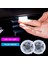 Buz Mavisi Işık Araba Mini LED Dokunmatik Anahtar Işığı Otomatik Kablosuz Ortam Lambası Taşınabilir Gece Okuma Işığı Araba Çatı Ampul Araba Iç Işık (Yurt Dışından) 2