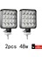2x 48W Çalışma Lambası Stili LED Işık Çubuğu 48W LED Çalışma Işıkları 16BARRA Otomotiv LED Bar Offroad Araba Için LED Spot 4WD Araba Suv Atv Traktör Tekne Kamyonları (Yurt Dışından) 1