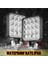 1 Adet 27W Flaş Yuvarlak Stil LED Işık Çubuğu 27W 42W 48W LED Bar 16BARRA Kare Spot Offroad LED Çalışma Işığı 12V 24V Araba Kamyon 4x4 4WD Araba Suv Atv (Yurt Dışından) 5