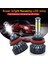 H8 Stili 2 Taraf 8000K K Lm 8000K H7 H LED Araba Farları Ampuller Oto Hb Hb4 H8 H9 H11 Ampul Turbo Farlar 12V 24V (Yurt Dışından) 5