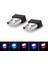Kırmızı 1 Adet Evrensel Araba Işık LED Iç Ayak Lambası LED Ücretsiz Modifiye Işık Bilgisayar USB Araba Aksesuarları Için Lada Bmw Vw Passat B7.5 (Yurt Dışından) 2