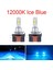 H15 Stili 12000K Mavi Renk 2 Adet Yükseltilmiş LED Araba Farları Oto Ampuller H7 H4 H15 Gündüz Çalışan Işık ile Uzun Far Sis Ampul Mini Headlamk 6000K (Yurt Dışından) 1