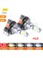 H15 Stili 12000K Mavi Renk 2 Adet Yükseltilmiş LED Araba Farları Oto Ampuller H7 H4 H15 Gündüz Çalışan Işık ile Uzun Far Sis Ampul Mini Headlamk 6000K (Yurt Dışından) 2