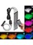 24LED USB Otomatik LED Rgb Atmosfer Şerit Işığı LED Kablosuz Uzaktan Ses Kontrolü Ayak Lambaları Oto Dekoratif Atmosfer Işıkları (Yurt Dışından) 2