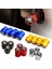 Gümüş Tarzı Oto Aksesuarları Araba Lastik Vana Kök Kapaklar Jant Kapağı Yamaha Majesty R6 R1 R3 Fzl Fz6 Vstar mt Xj6 Nmax Banshee YBR125 (Yurt Dışından) 2