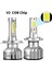 H11 Stili V3 Cob Çipi Infitary Lm H7 H4 Arabalar Için LED Farlar Bulbk H1 H3 H11 H8 Hini Oto Sis Lambası 12V Kiti Farlar (Yurt Dışından) 1