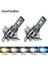 H9 Stili 8000K Ar Işıkları H4 LED H7 Lm H11 Araba Için LED Lamba Far Ampulleri H1 H3 H Hb3 Hb4 Ampuller 12V 24V Sis Lambası 4300K (Yurt Dışından) 2