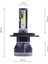 H7 Stili 6000K Soğuk Beyaz 2 Adet H7 LED Lmpaır Mini Çift Araba Far Ampülleri H1 H16 H7 H8 H4 H11 Farlar Kiti Hb Hb4 Oto LED Lambalar (Yurt Dışından) 4
