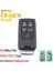 5 Düğme Bhkey KR55WK Volvo Xl Için Akıllı Araba Anahtarı V40 V XC70 Kydz 5 Buttomhz Fsk Kımlık Çip (Yurt Dışından) 2