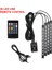 36LED USB Otomatik LED Rgb Atmosfer Şerit Işığı LED Kablosuz Uzaktan Ses Kontrolü Ayak Lambaları Oto Dekoratif Atmosfer Işıkları (Yurt Dışından) 1