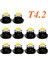Yeşil Stil T4.2 W5W B8.5d B8.4d B8.3d LED Ampuller Araba Gösterge Paneli Lambası Otomatik Gösterge Paneli Isınma Gösterge Işığı (Yurt Dışından) 1